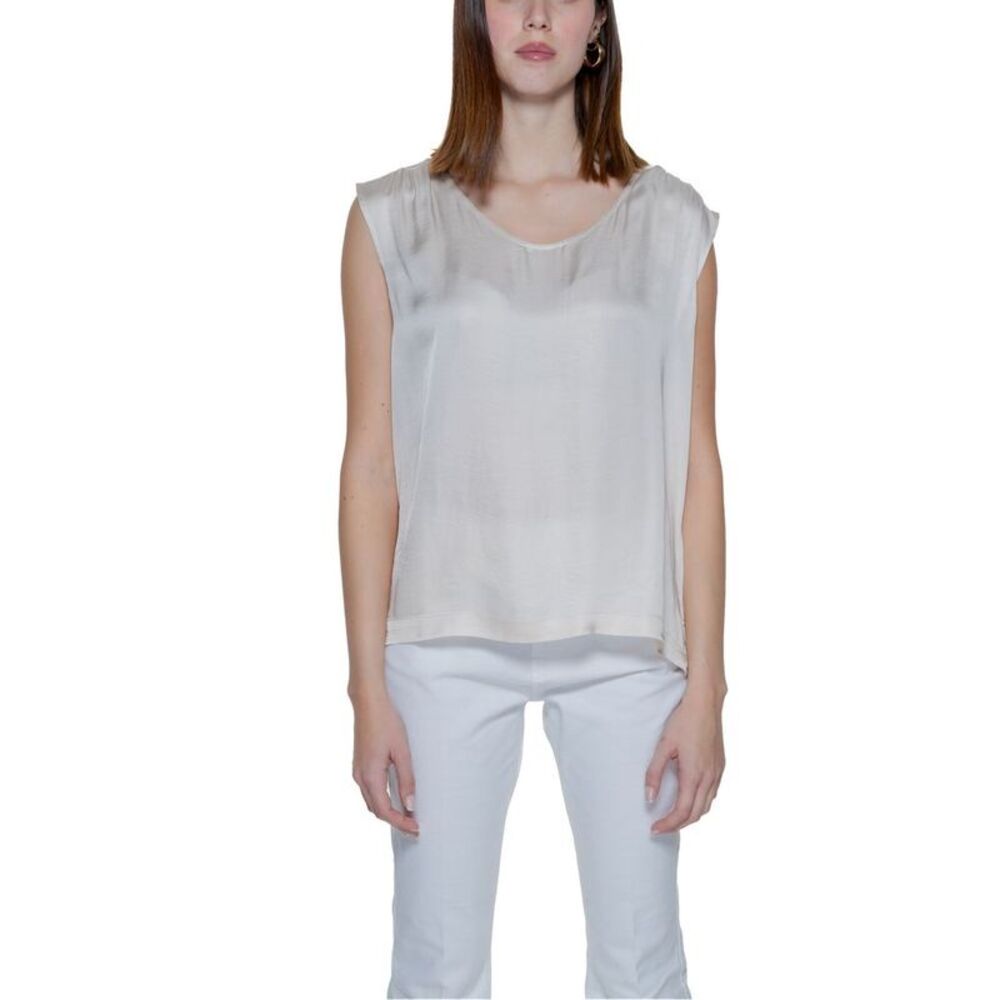 Street One Beige Viscose Women's Blouse